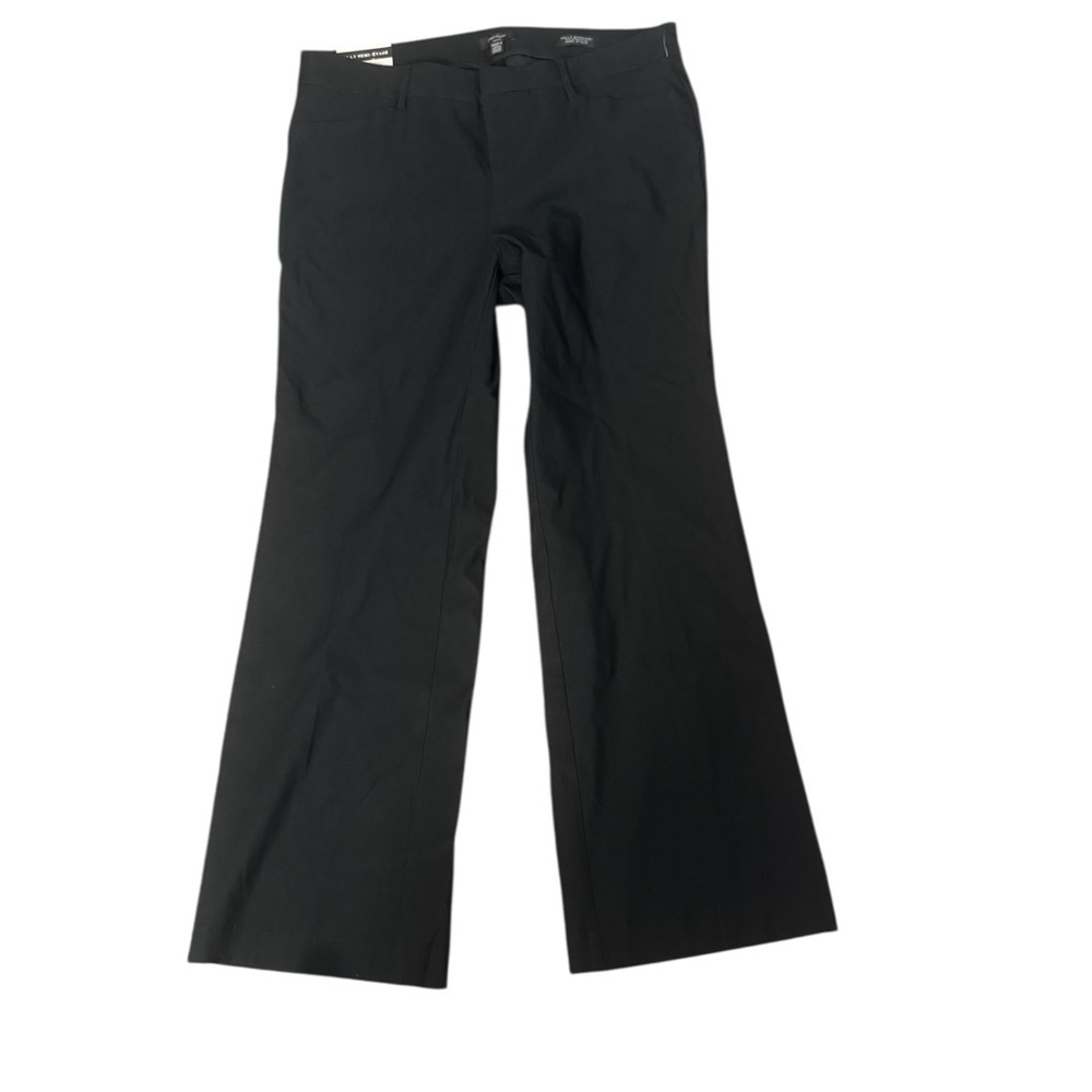 Lord & Taylor Kelly Bootcut Black Pants Size 14W